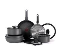 T-fal Ingenio Essential Colors - Set di pentole, 14 pezzi, colore: grigio