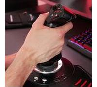 THRUSTMASTER Joystick PC,Playstation 3 Analogico USB colore Nero, Rosso, Argento - T.Flight Stick X 4160526