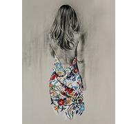 T. Good Eden No. 14 60 x 80 cm Stampa su Tela, Multicolore