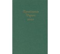 T.H. Howard-Hill Renaissance Papers 2000 (Copertina rigida) Renaissance Papers