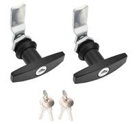 T-Handle Door Lock Truck Locking con 2 Chiavi per la Maggior Parte Delle M1321