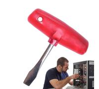 T Handle Flat Head Screwdriver - Ergonomic Pocket Screwdriver Tool | T Handle Multi-Bit Driver | For Ring Electronics Repair Enhance Your Precision Repair Tasks