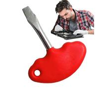 T Handle Flat Head Screwdriver - Flat Head Screwdriver | Hand Tool | Ring Doorbell Tool | Multi-Bit Nut Driver | Portable Assembly Replacement for Precision Repair