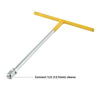 T-Handles Chiave Alto Tenore di Carbonio Acciaio Inner Hexagon Argento E Giallo