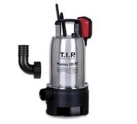 T.I.P. Maxima 180 SX Pompa Sommersa per Acque Sporche in Acciaio Inox | Elettropompa a immersione da 500W con prevalenza 7 m, passaggio solidi 25 mm e corpo motore robusto anti-corrosione