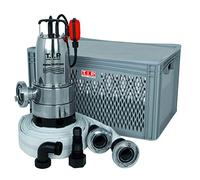 T.I.P. Maxima 350 I-PX DUO, 30711 Pompa Sommersa da 20.000 l/h, Dispositivo di Emergenza per Allagamenti con Cestello Filtrante e Manicotto Antincendio con Attacco C-Storz
