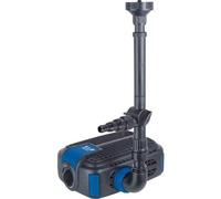 T.I.P. Pompa Multifunzione WPF 2500 S per Laghetto e Filtro, 43 W | Filtro sommergibile con zeolite e spugna, portata 2.500 l/h, prevalenza 2.8 m, 3 ugelli per giochi d'acqua e raccordi