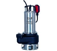 T.I.P. Pompa sommersa professionale per acque reflue T.I.P. 30168 e pompa da cantiere Extrema 400/11 Pro (attacco 2 pollici verticale), portata fino a 24.000 l/h