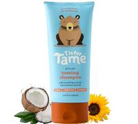 T is for Tame Shampoo - Shampoo 3 in 1 delicato ma efficace che deterge, nutre e districa i capelli in un unico gesto. Adatto per neonati e bambini. Con olio di cocco e olio di girasole. 200 mL