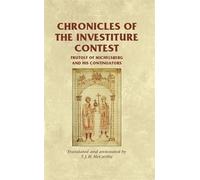 T. J. H. McCarthy Chronicles of the Investiture Contest (Tascabile)