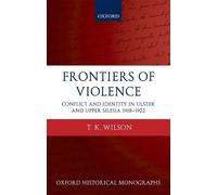 T.K. Wilson Frontiers of Violence (Copertina rigida)