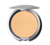 T. LeClerc - Polvere di riso compatta - 01 ABRICOT - Polvere tinto viso - Polvere compatta opacizzante e fissante lunga tenuta, 0% Talco, riduce i brufoli, vegano, prodotto in Francia - 9 g