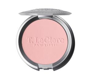 T. LeClerc - Polvere di riso compatta - 03 ORCHIDEE - Polvere tinto viso - Polvere compatta opacizzante e fissante lunga tenuta, 0% Talco, riduce i brufoli, vegano, made in France - 9g
