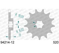Pignone Afam Acciaio Standard 94214-Passo 520 Per Moto Ricambi Accessori Parti