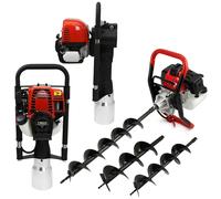 T-Mech Trivella 4 Tempi 120 mm - Ideale per Scavi e Montaggio di Pali