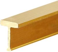 T-molding Flat Flooring Transition Bar, Floor Transition Strip Solid Brass Floor Gap Strip with Brushed Surface, 1m Long Threshold Edging Trim Protector Cover(8x5mm(0.31"x0.79")