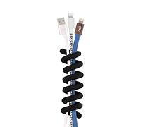 T' nB cliptwistbk Pack di 2 Range Cavi Twist Nero