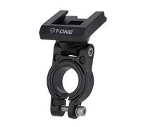 T-One - Supporto Rotante con Sistema di Inserimento a Scatto, Colore Nero
