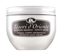 Tesori d'Oriente - Crema Corpo Profumata Muschio Bianco, Texture Setosa che Nutre la Pelle, Note Ambrate, Azione Tonificante e Rinfrescante, 300ml