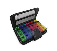 T-Pill - Libro - Portapillole Settimanale 28 Scomparti (Color Book)