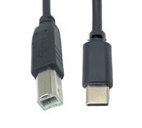 T-ProTek Cavo USB-C a USB-B per stampante, cavo dati per scanner, compatibile con CANON PIXMA TR4750i, TS7450i