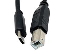 T-ProTek Cavo USB-C a USB-B per stampante, cavo dati per scanner, compatibile con CANON PIXMA TS3550i, TS9550