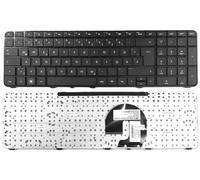 T-ProTek DE - Tastiera nera con telaio compatibile per HP Pavilion DV7-4170eg, DV7-4301sg