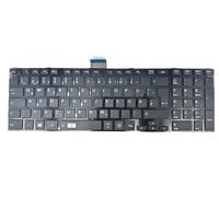 T-ProTek DE - Tastiera nera con telaio senza illuminazione compatibile per P/N: 9Z.N7USQ.N0G