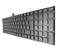 T-ProTek DE - Tastiera nera senza cornice versione 2 compatibile per Asus D550M, D550MA