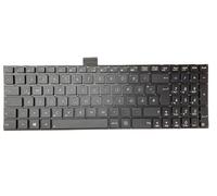 T-ProTek DE - Tastiera nera senza cornice versione 2 compatibile per Asus R556LD, R556LJ