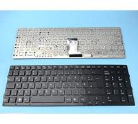 T-ProTek Nero - Tastiera tedesca senza cornice, compatibile con Darfon P/N: 9Z.N6CBF.00G