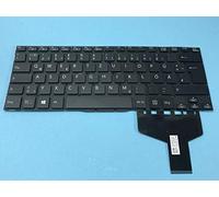 T-ProTek Nero - Tastiera tedesca senza cornice compatibile con Sony Vaio SVF14A1M2E, SVF14NA1EM