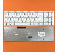 T-ProTek Tastiera - Colore: bianco - senza illuminazione - senza cornice tastiera tedesca versione 1 compatibile per Acer Aspire 5830T, 5830TG