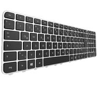 T-ProTek Tastiera - Colore: nero - con cornice argento - senza illuminazione layout tastiera tedesco compatibile per HP Pavilion M6T-1000