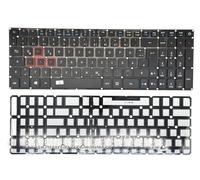 T-ProTek Tastiera - Colore: nero - con illuminazione - senza cornice tastiera tedesca compatibile con Acer Predator Helios 300 (PH317-52-59ZQ)