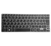 T-ProTek Tastiera DE Argento Telaio Illuminazione,Trackpoint per Toshiba Portege Z30-B-132