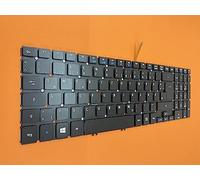 T-ProTek Tastiera DE con illuminazione senza cornice compatibile per Acer Aspire V7-582PG