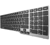 T-ProTek Tastiera DE in argento, Trackpoint per Fujitsu LifeBook E754 VFY:E7540MXU21DE
