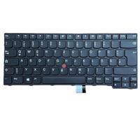 T-ProTek Tastiera DE nera con telaio nero, trackpoint per Lenovo ThinkPad E475 20H4