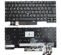 T-ProTek Tastiera DE nera con trackpoint per Lenovo ThinkPad L490 20Q5002KGE