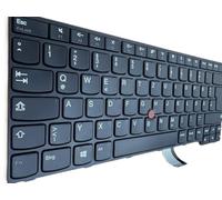 T-ProTek Tastiera DE Nero Telaio con Trackpoint per Lenovo ThinkPad E470 20H1004XMZ