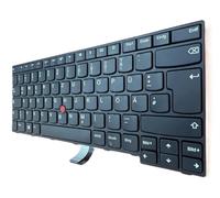 T-ProTek Tastiera DE Nero Telaio con Trackpoint per Lenovo ThinkPad E470 20H2S00500
