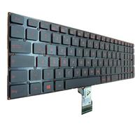 T-ProTek Tastiera DE senza cornice con illuminazione compatibile per ASUS Q503UA, Q504UA