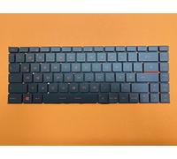 T-ProTek Tastiera tedesca compatibile con MSI GF63 Thin 10SCXR-292