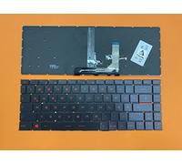 T-ProTek Tastiera tedesca compatibile con MSI GF63 Thin 8RB (MS16-R2)