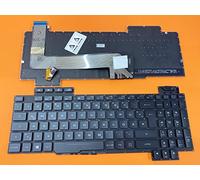 T-ProTek Tastiera tedesca con illuminazione compatibile per ASUS ROG Strix Scar GL503VM Serie