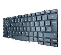 T-ProTek Tastiera tedesca con illuminazione compatibile per Dell Latitude 13 7390-6008