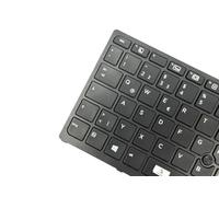T-ProTek Tastiera tedesca con illuminazione, telaio compatibile per HP ZBook 15u G4