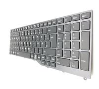 T-ProTek Tastiera tedesca con telaio, illuminazione compatibile per FUJITSU LifeBook E458 VFY:E4580MP582DEUTSCHE