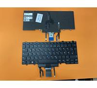 T-ProTek Tastiera tedesca con track point, illuminazione compatibile per Dell Latitude 14 (E5470-FW76W)